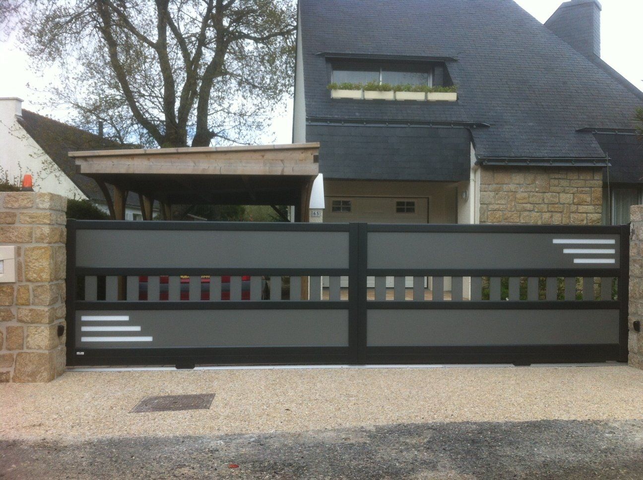 Portail ajouré Brest