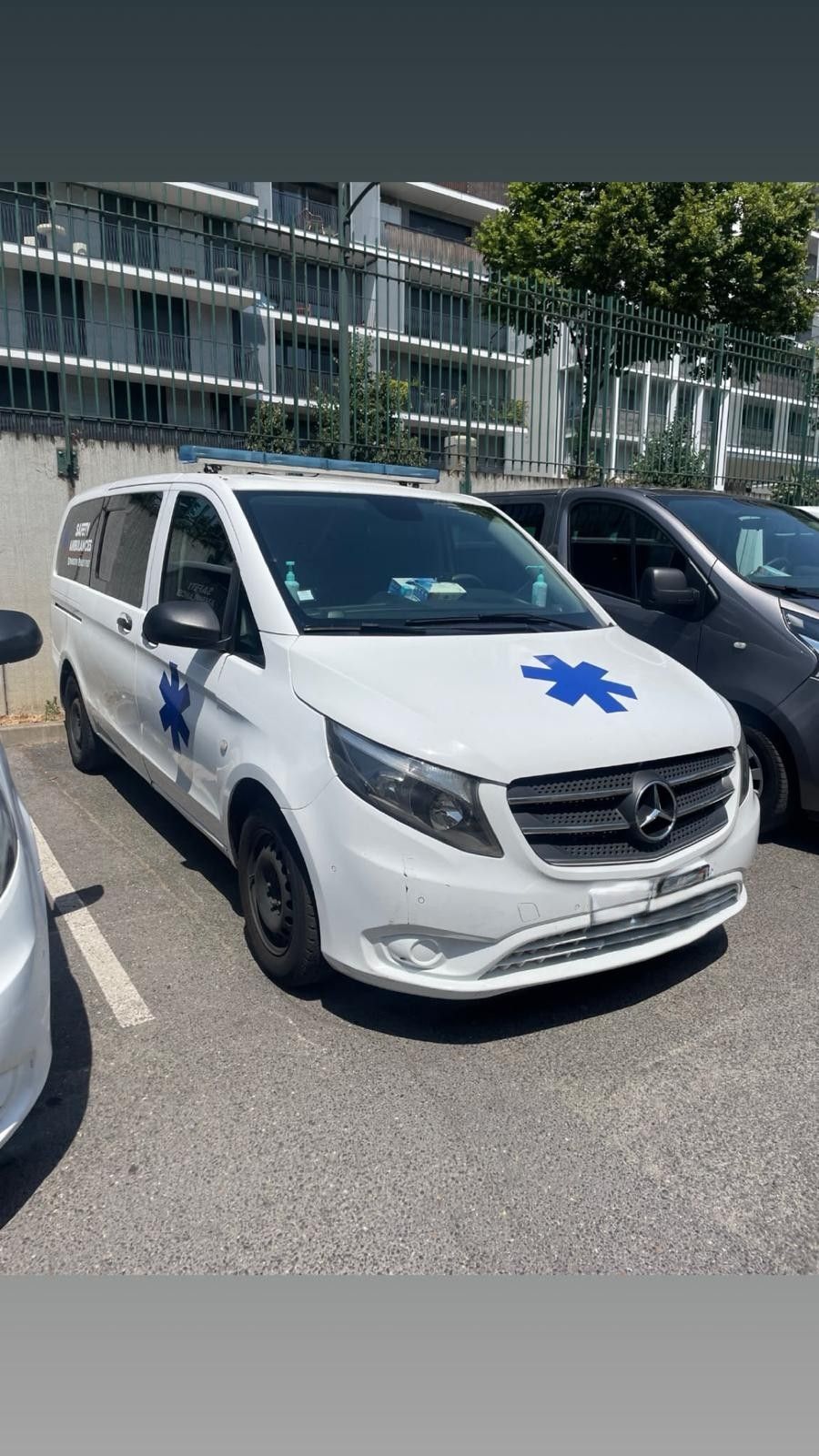 Un VSL de Safety Ambulances.
