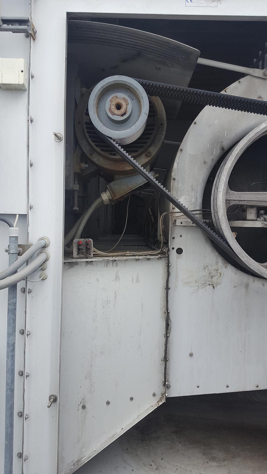 Antriebsmotor Lüftungsanlage Kühlturm