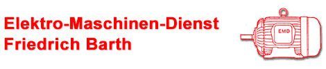 Logo Elektro-Maschinen-Dienst Friedrich Barth Logo Elektro-Maschinen-Dienst Friedrich Barth