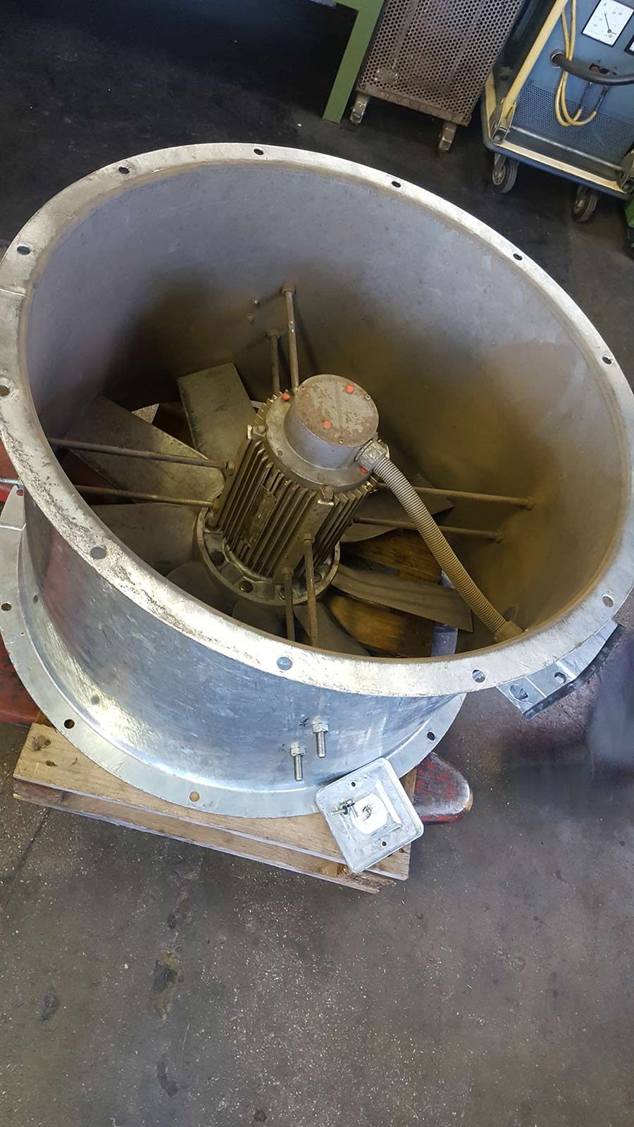 Ventilator Bürogebäude