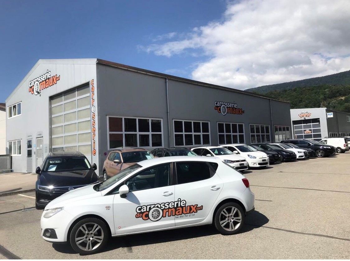 Carrosserie de Cornaux sarl - peinture - réparation- changement pare-brise - dégât carrosserie