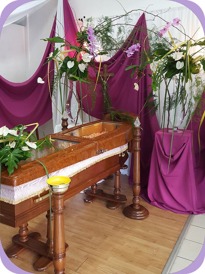 Veillée funéraire au funérarium La Joyau à Fort-de-France