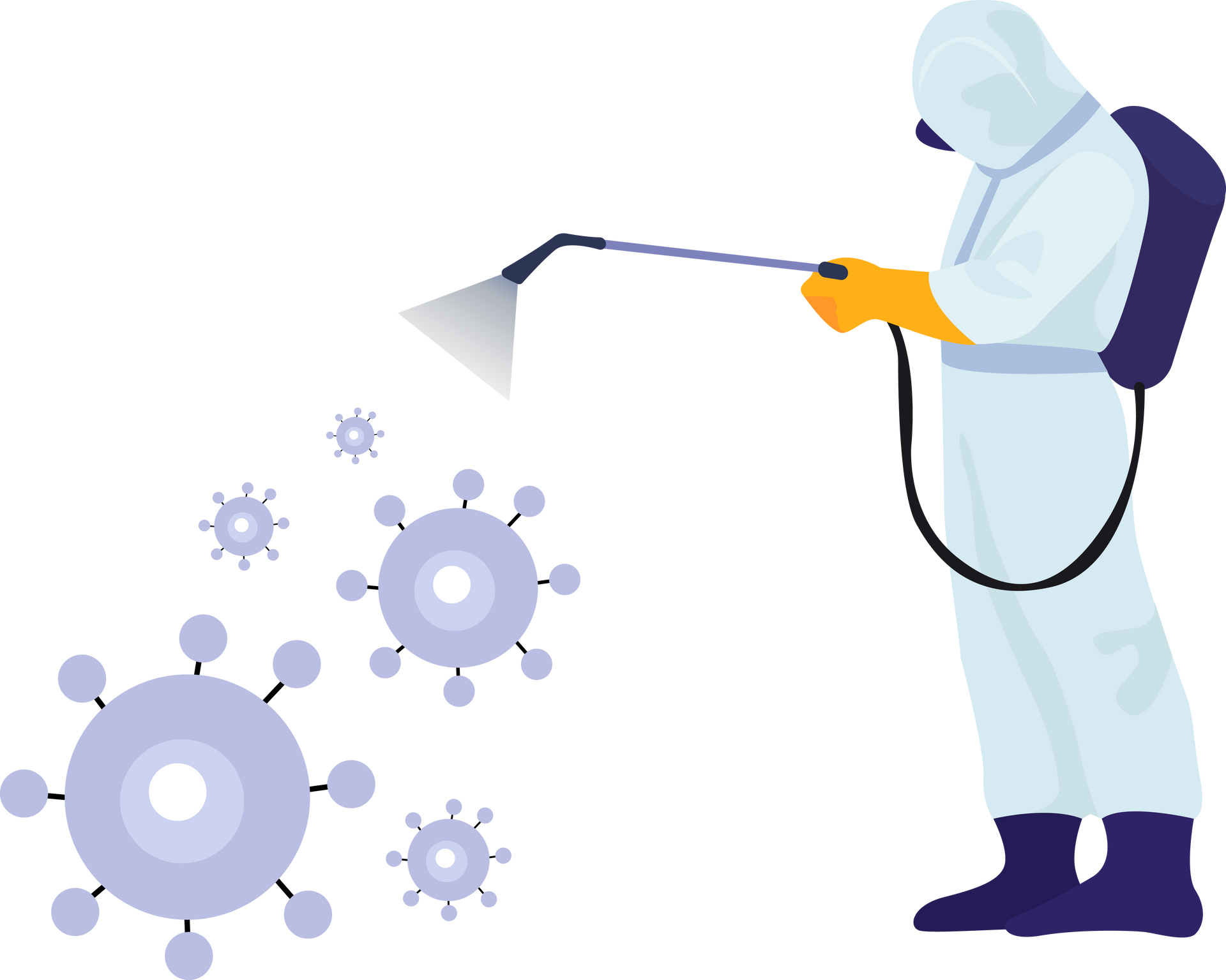 Un technicien hygiéniste