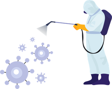 Un technicien hygiéniste