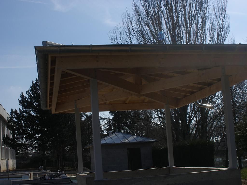 Charpente et couverture centre nautique