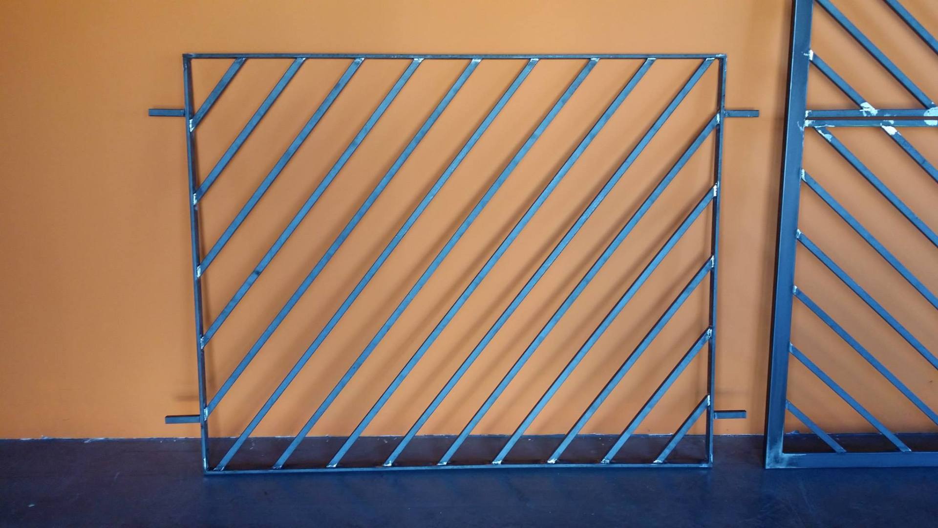 Pose de grille de défense