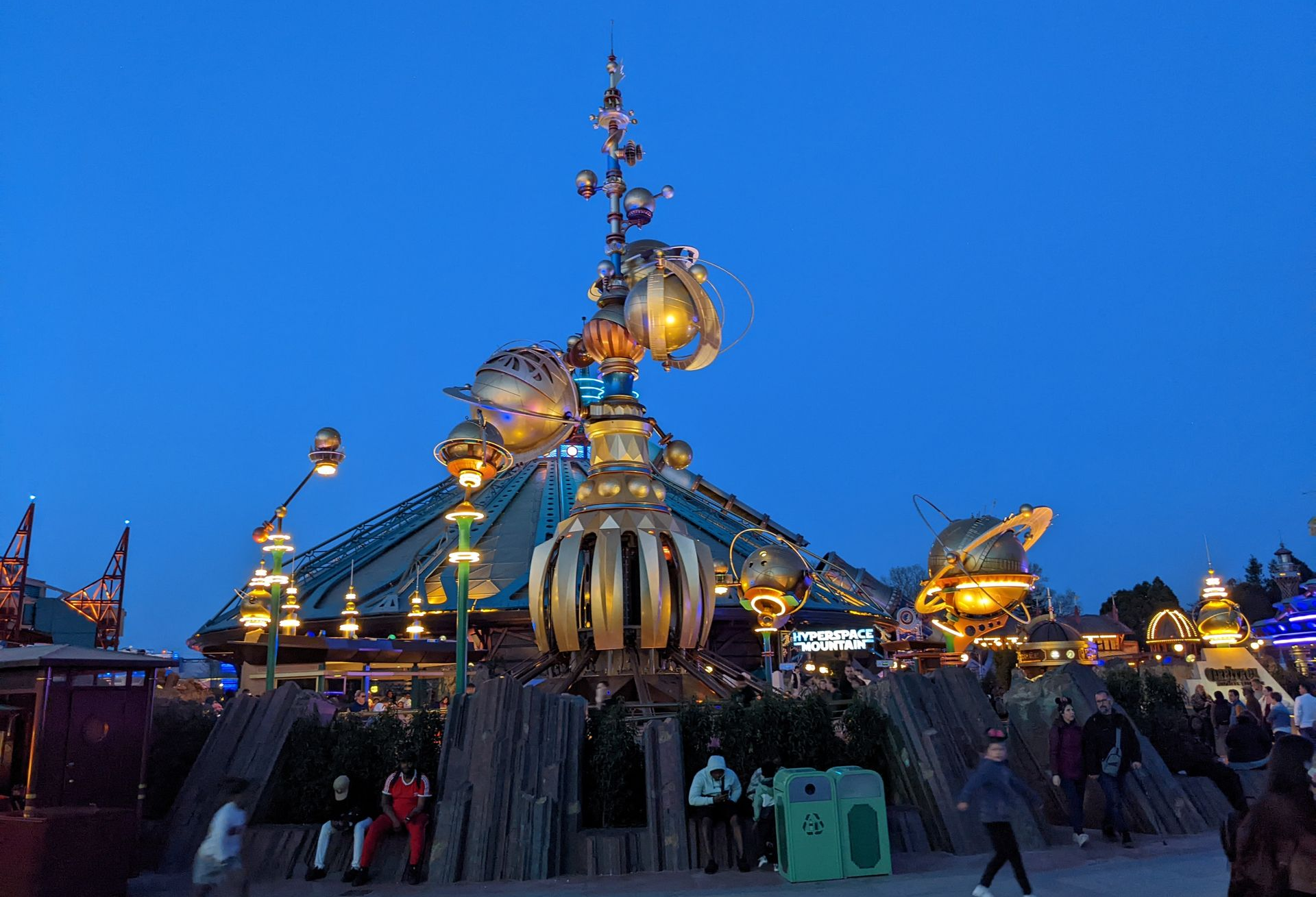 Hyper Space Mountain Disneyland Paris