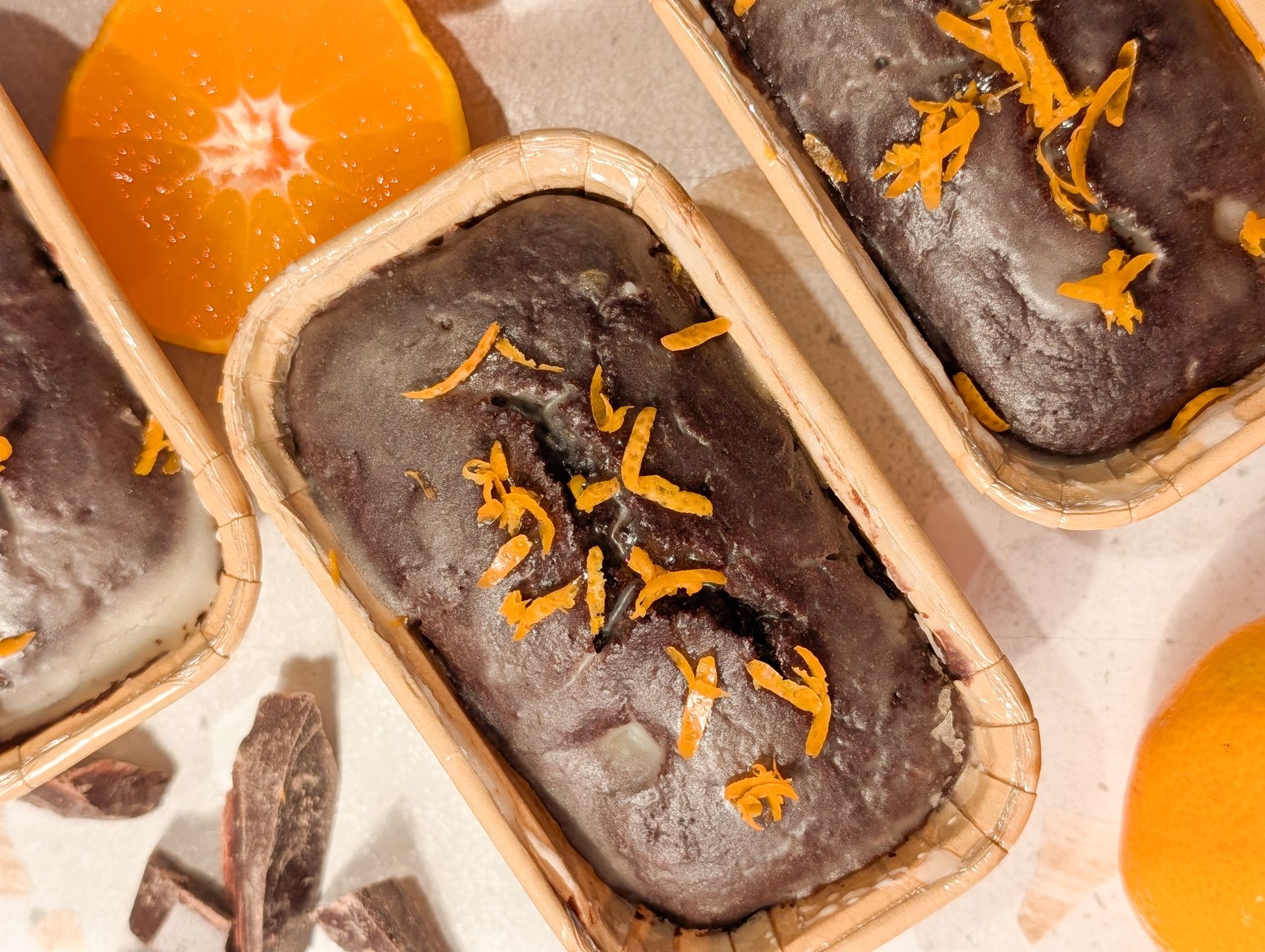 Mandarinenschokokuchen, Mandarinen