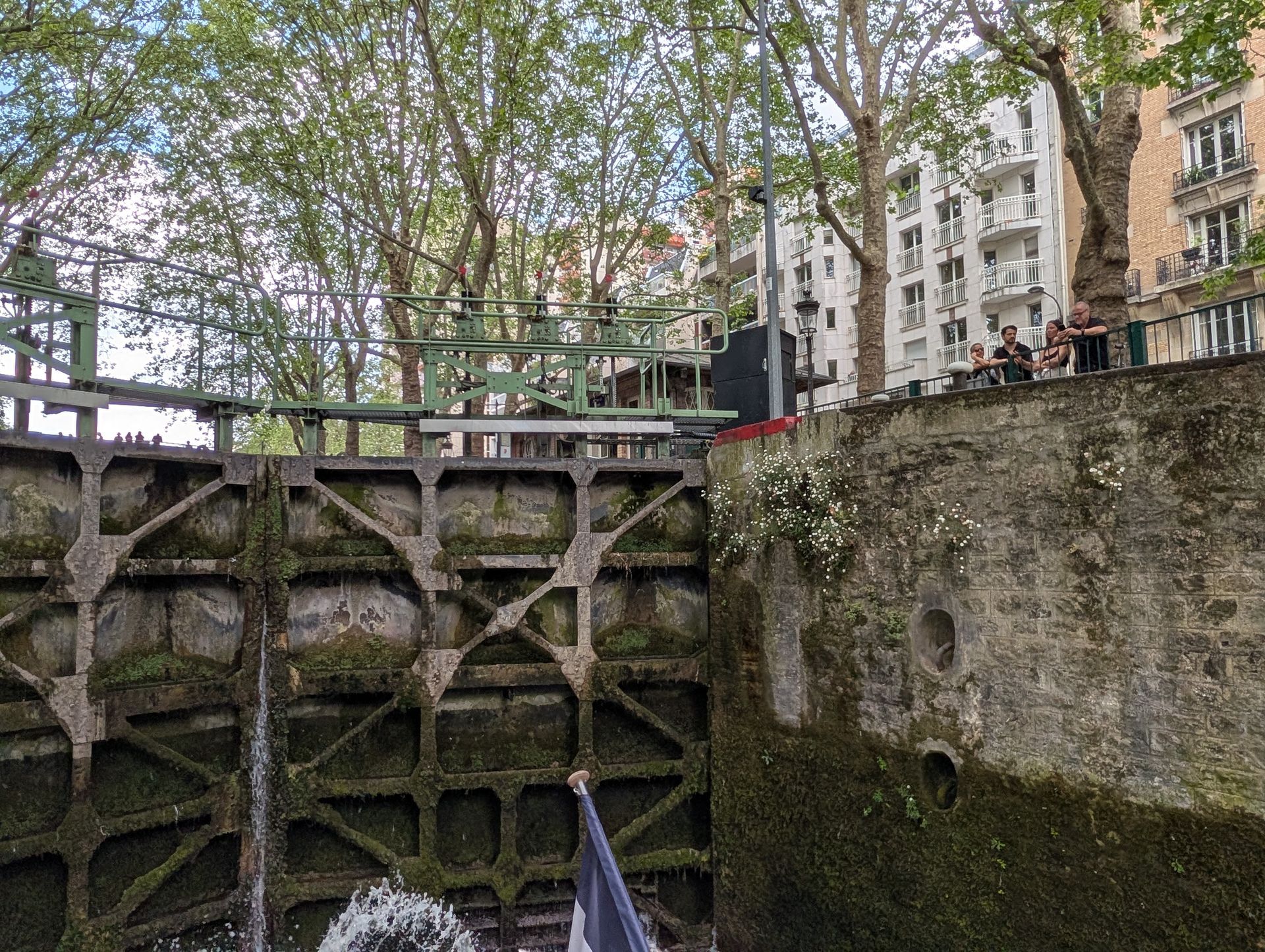 Schleusentor des Canal Saint Martin.