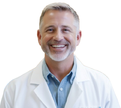 Un dentiste détouré