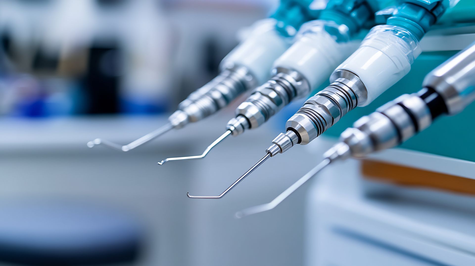 Des outils de précision de dentiste