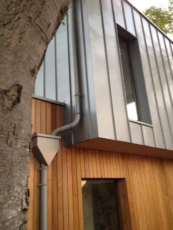 Un bardage métallique