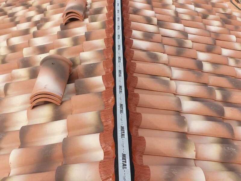 Toiture sans faîtage