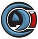 Logotipo de c&iacute;rculo azul con "AQI" en el interior: tri&aacute;ngulo azul, raya roja y detalles blancos.