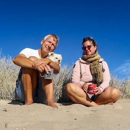 Gudrun und Peter Brickwede - mit Phoebe