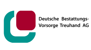 A logo for deutsche bestattungs- vorsorge treuhand ag