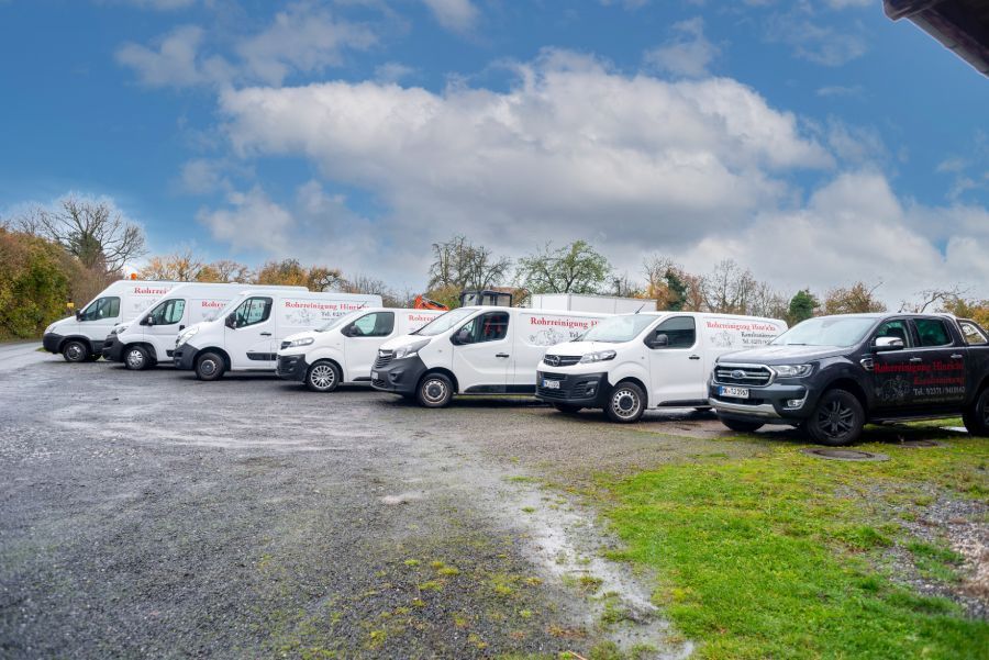 Fuhrpark von Rohrreinigung Hinrichs