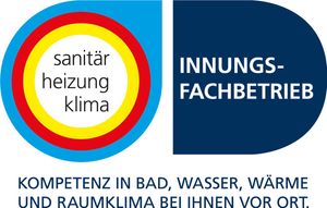 Sanitär, Heizung, Klima Innungsfachbetrieb | Kompetenz in Bad, Wasser, Wärme und Raumklima bei Ihnen vor Ort. | Logo