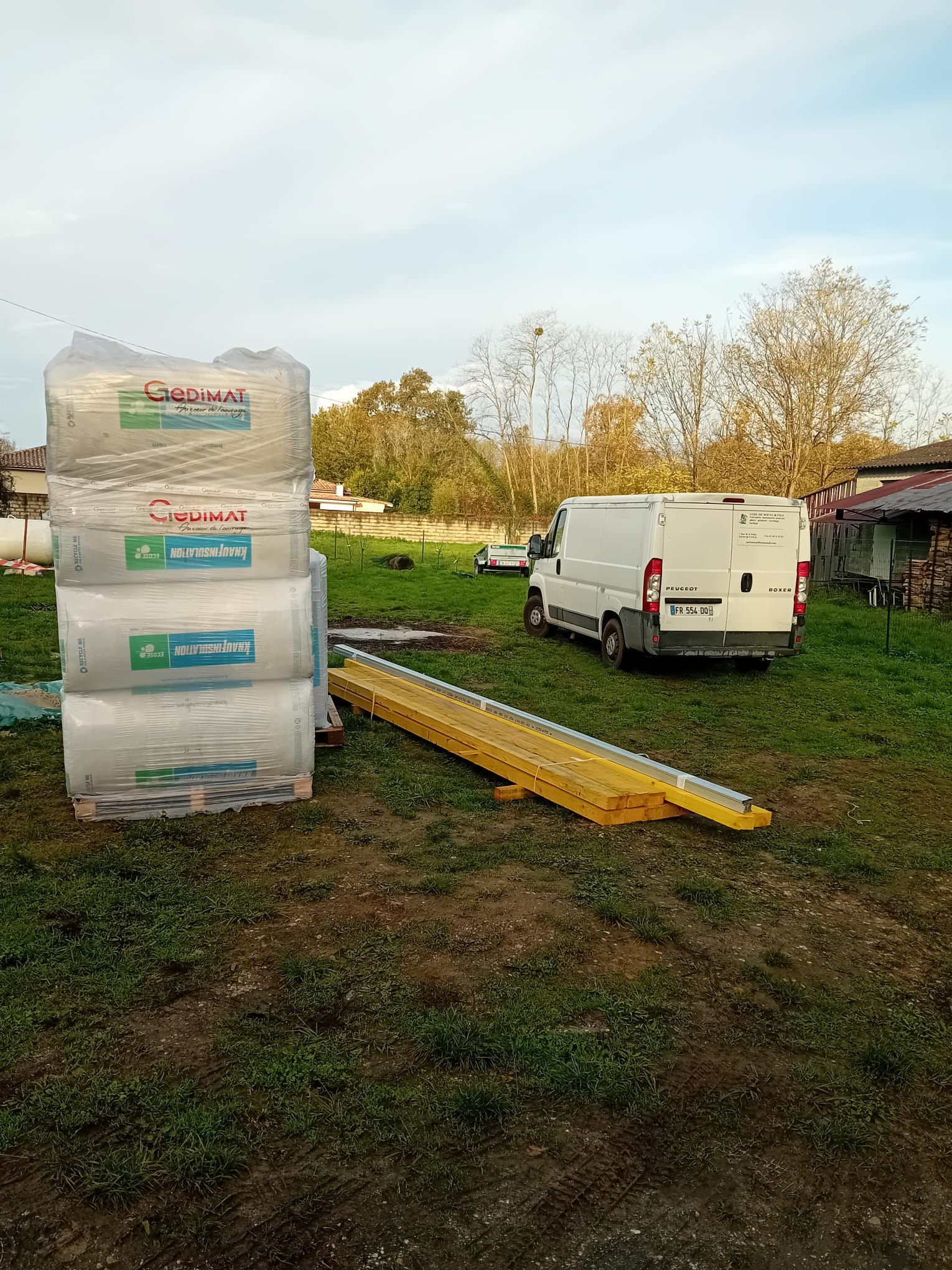 Matériaux pour travaux