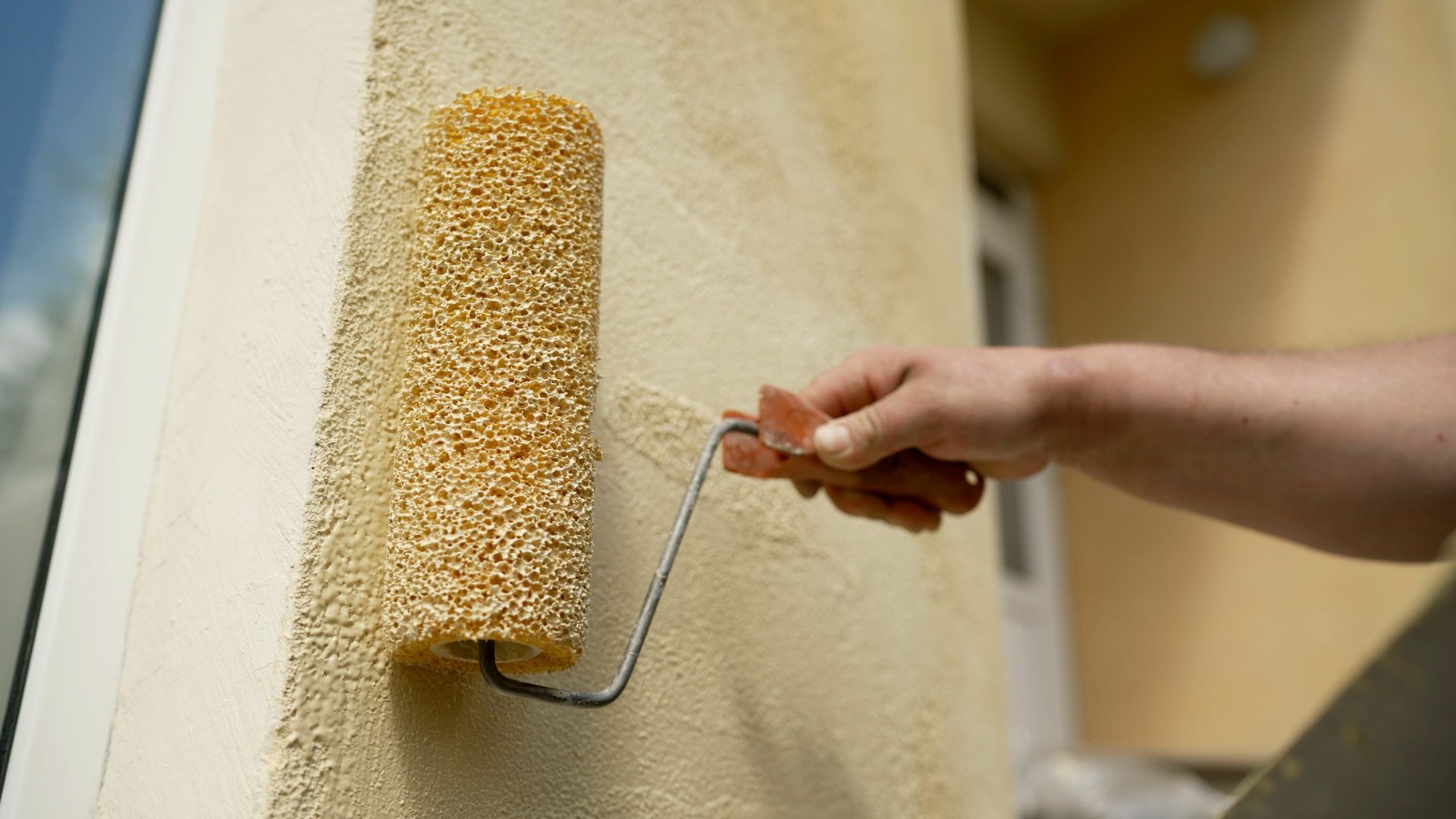 Peinture d'un bardage