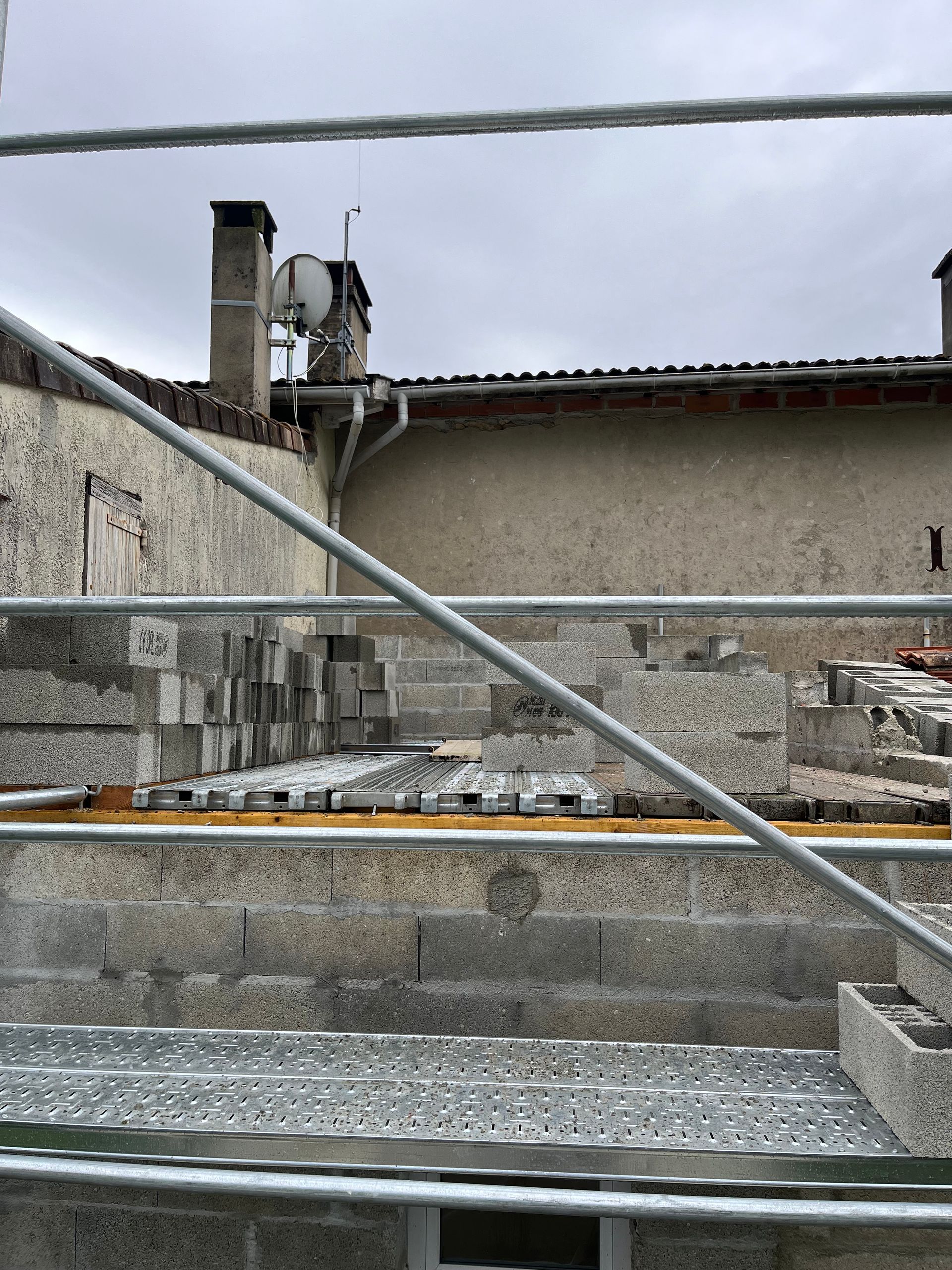 Travaux de maçonnerie