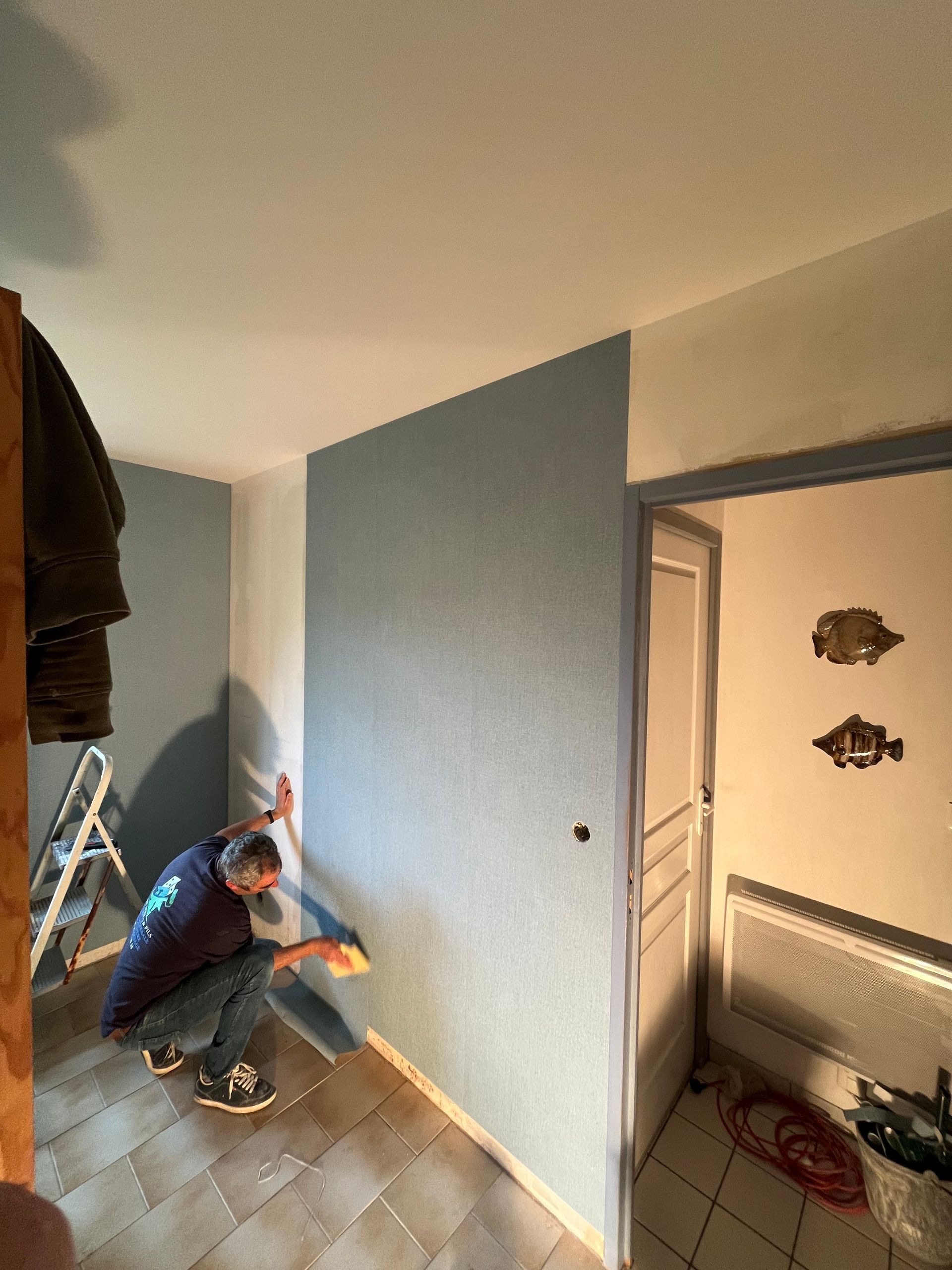 Pose de papier peint