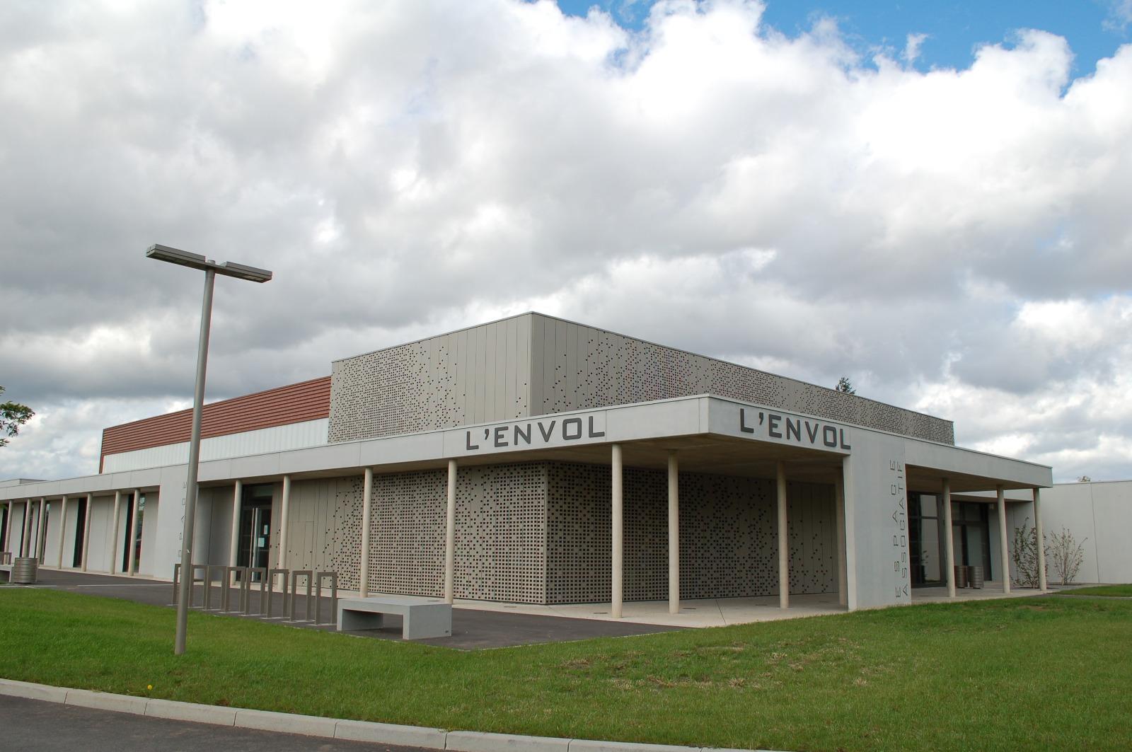 Espace sportif et associatif d'Entzheim - Projet d'Auger & Rambeaud Architectes