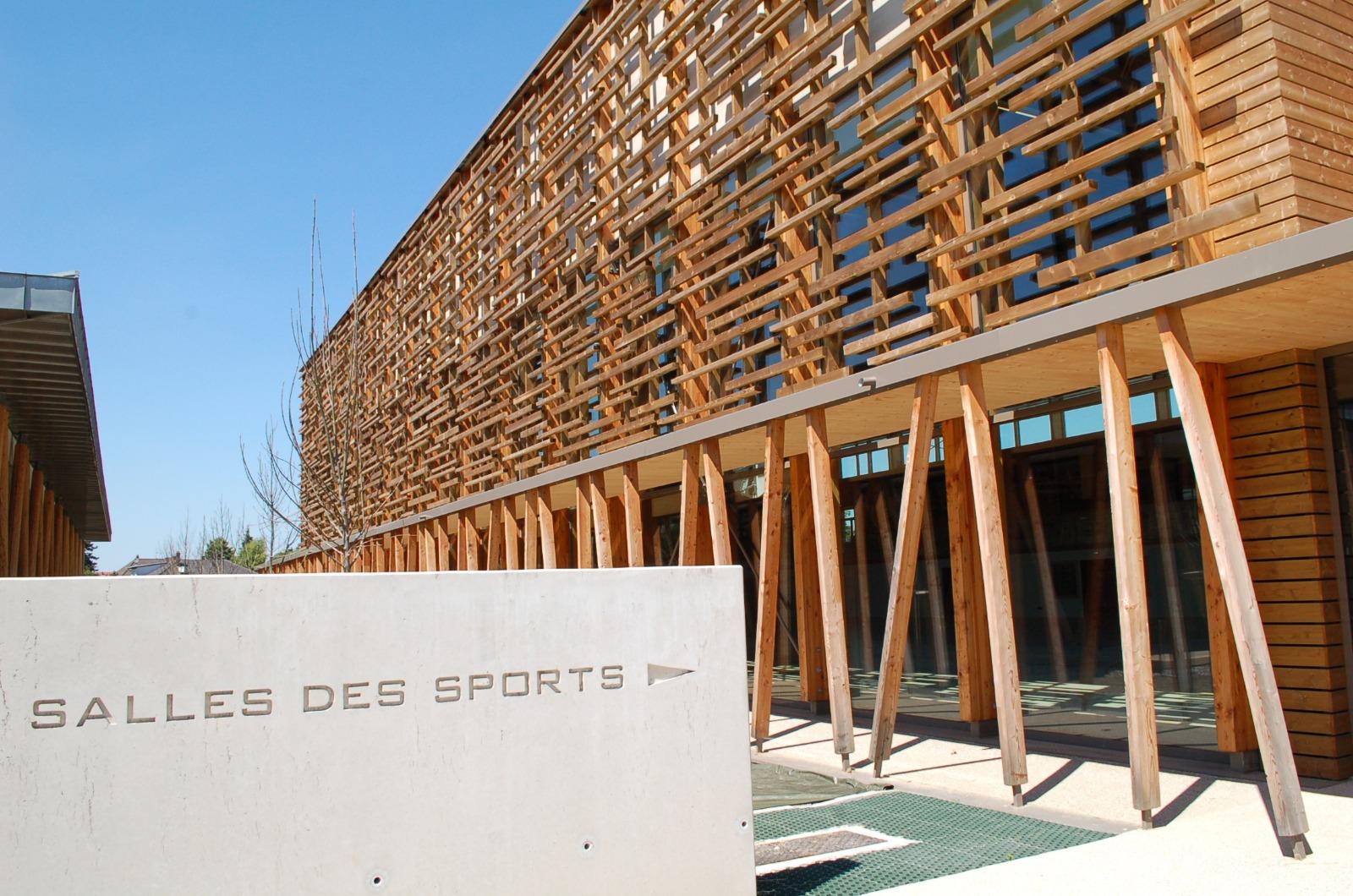 Extension de la salle de Sport d'Enfeld - Projet de Auger & Rambeaud Architectes