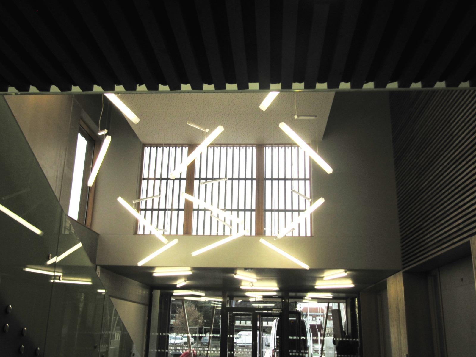 Intérieur de l'extension de la Salle de Sport d'Enfeld