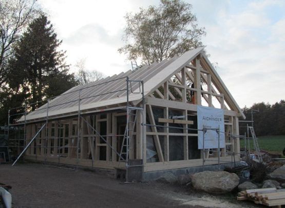 Holzkonstruktion der Zimmerei Aichinger GmbH & Co. KG