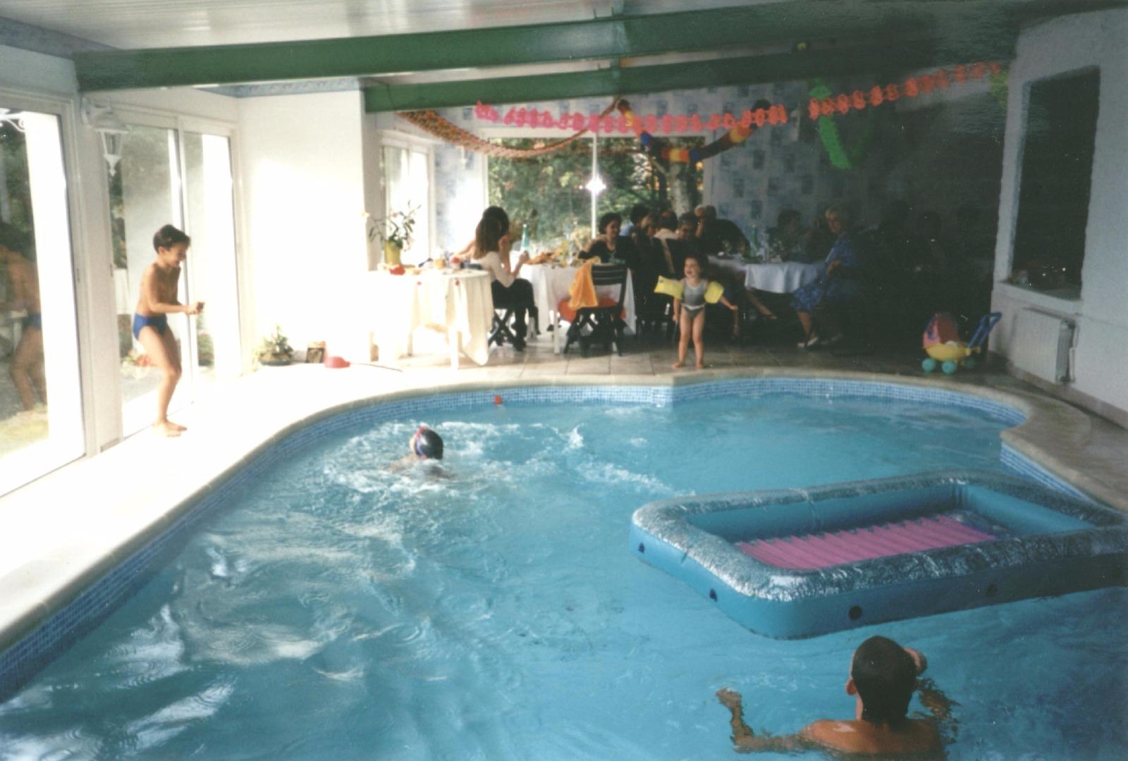 Entreprise de construction de piscine de père en fils