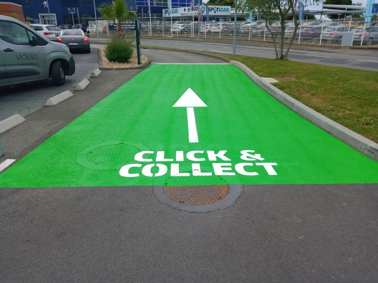 Zone de click and collect