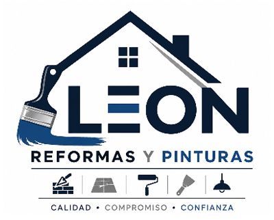 Logotipo de Reformas y Pinturas León