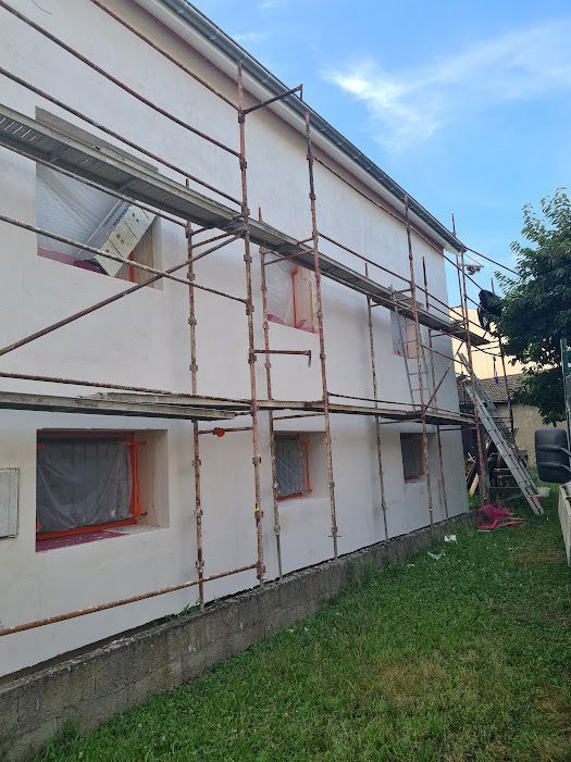 Finition d'isolation extérieure