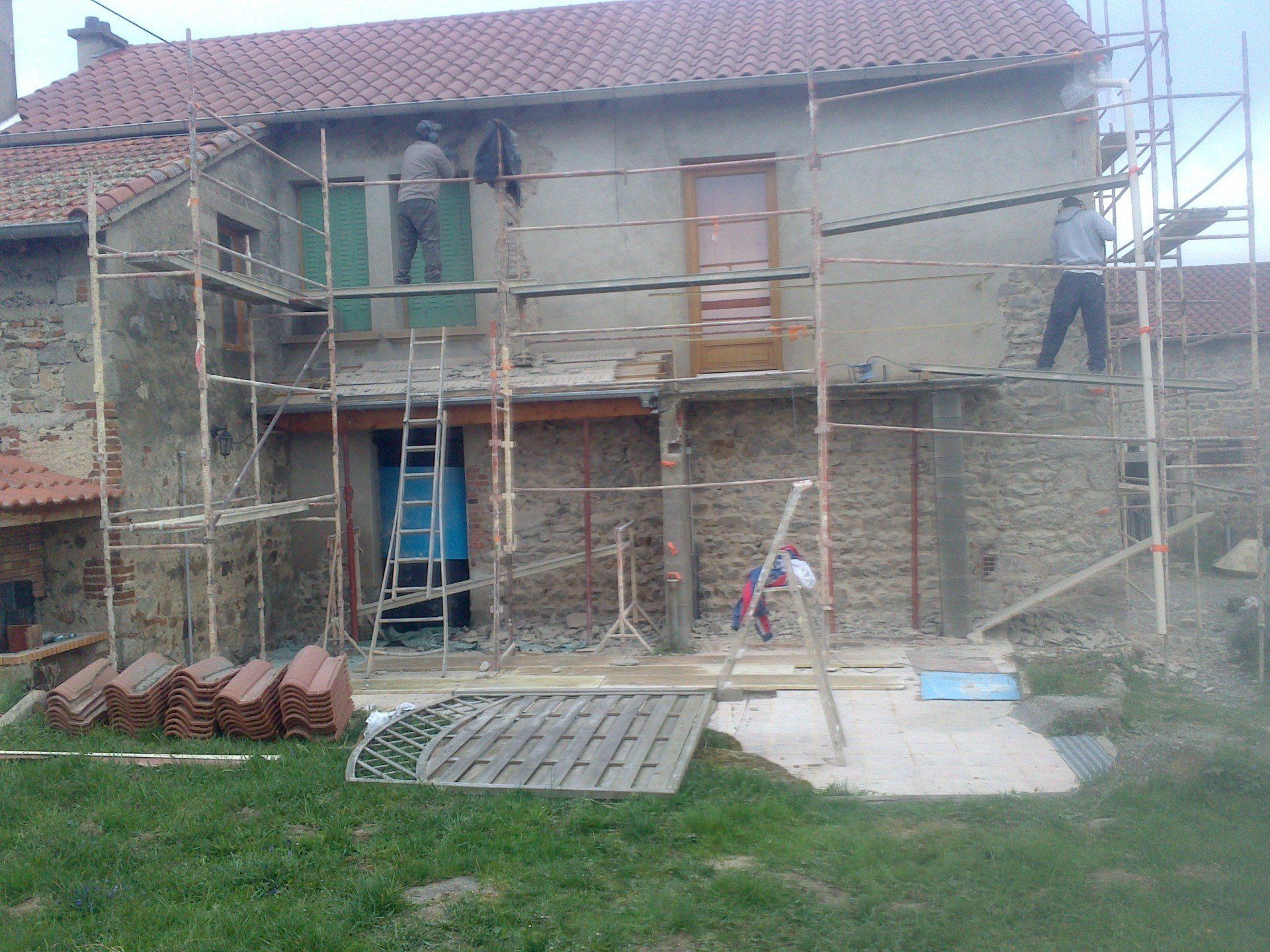 Rénovation d'une façade