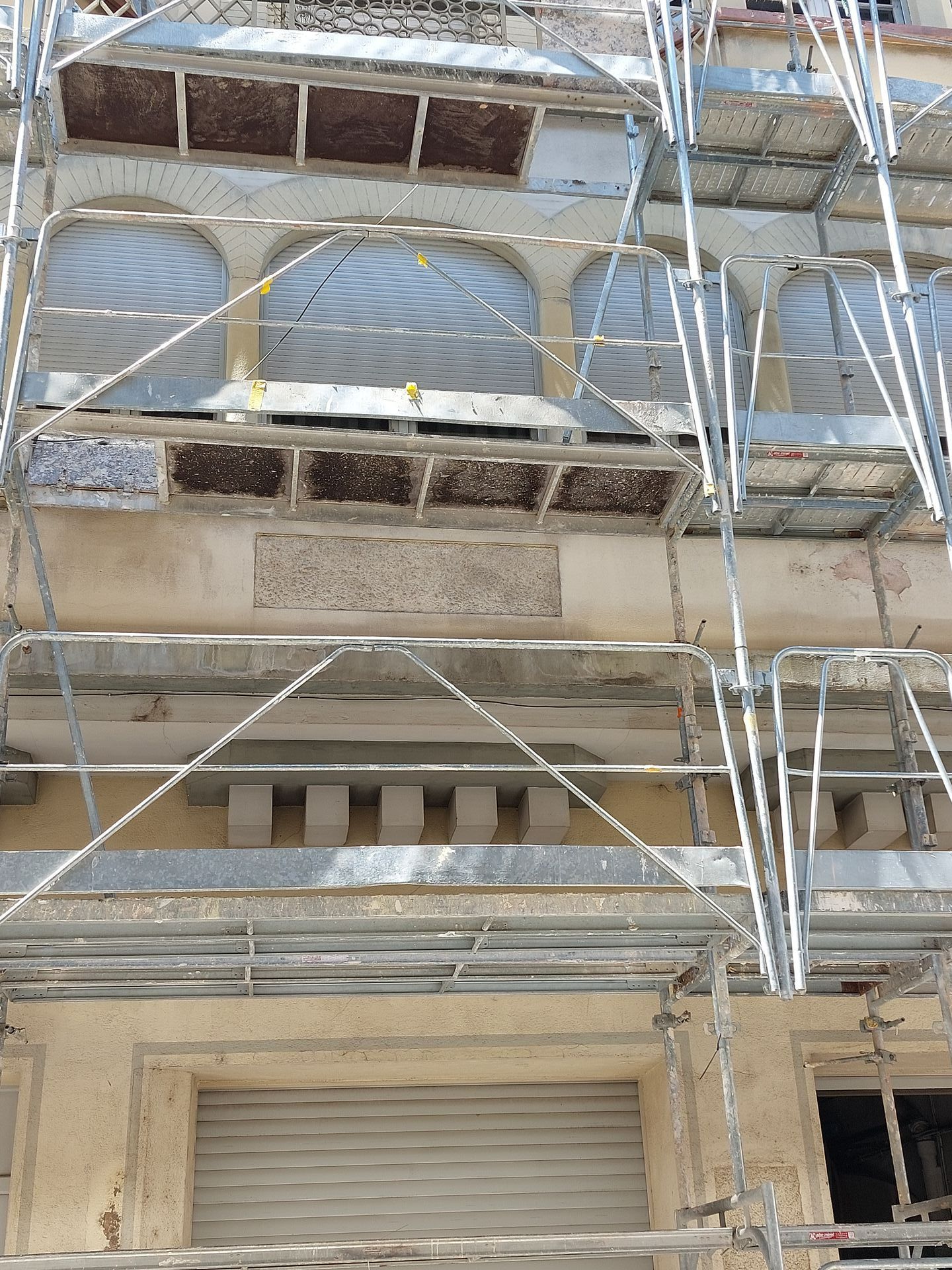 Rénovation d'une façade