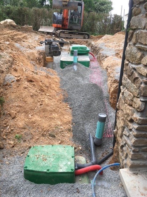 Pose de fosses toutes eaux