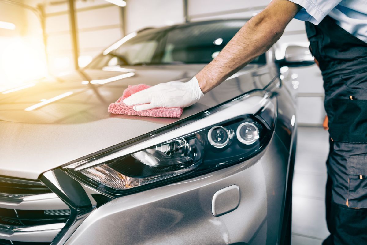 polish sur voiture
