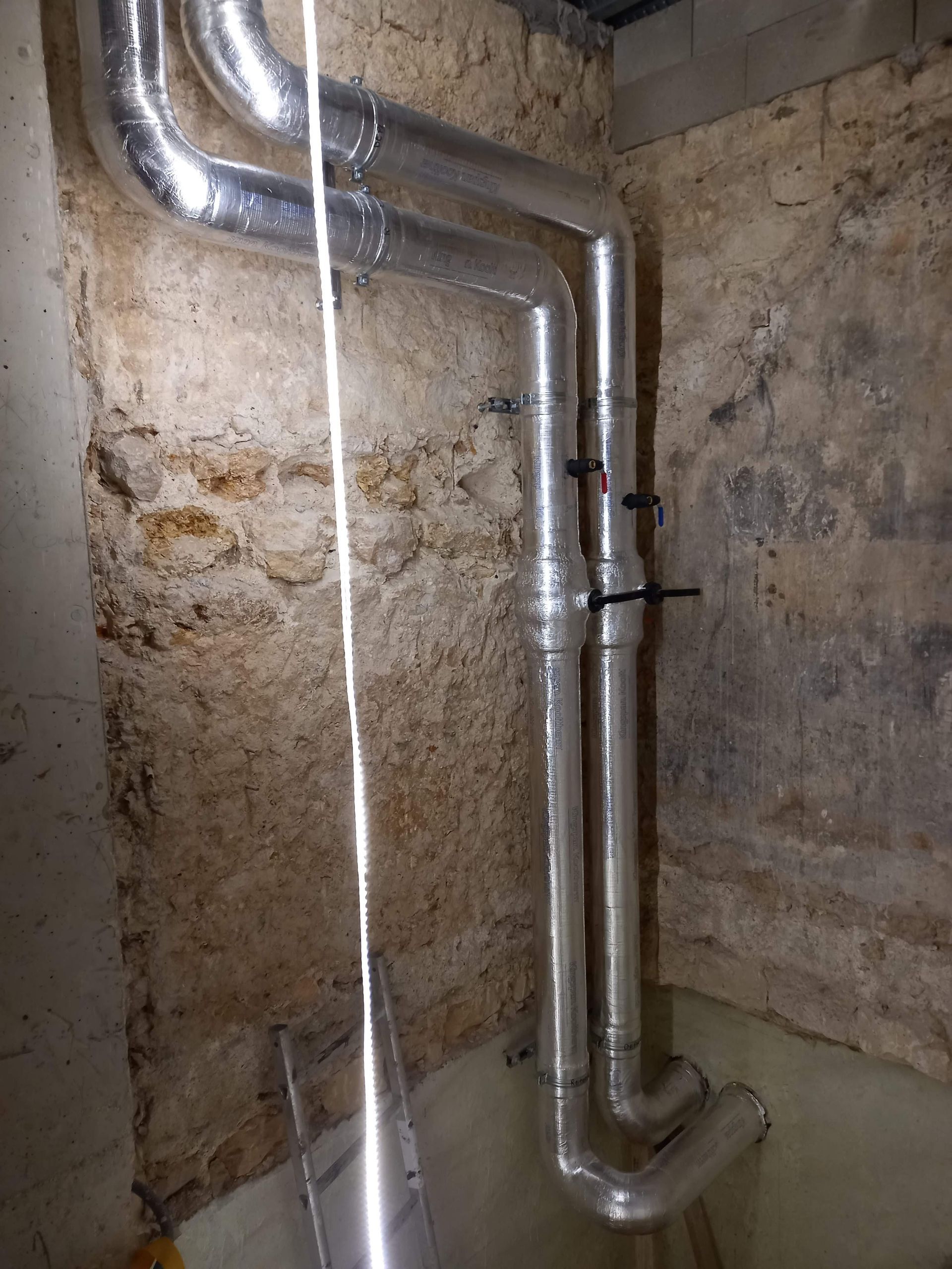 Isolation de la tuyauterie