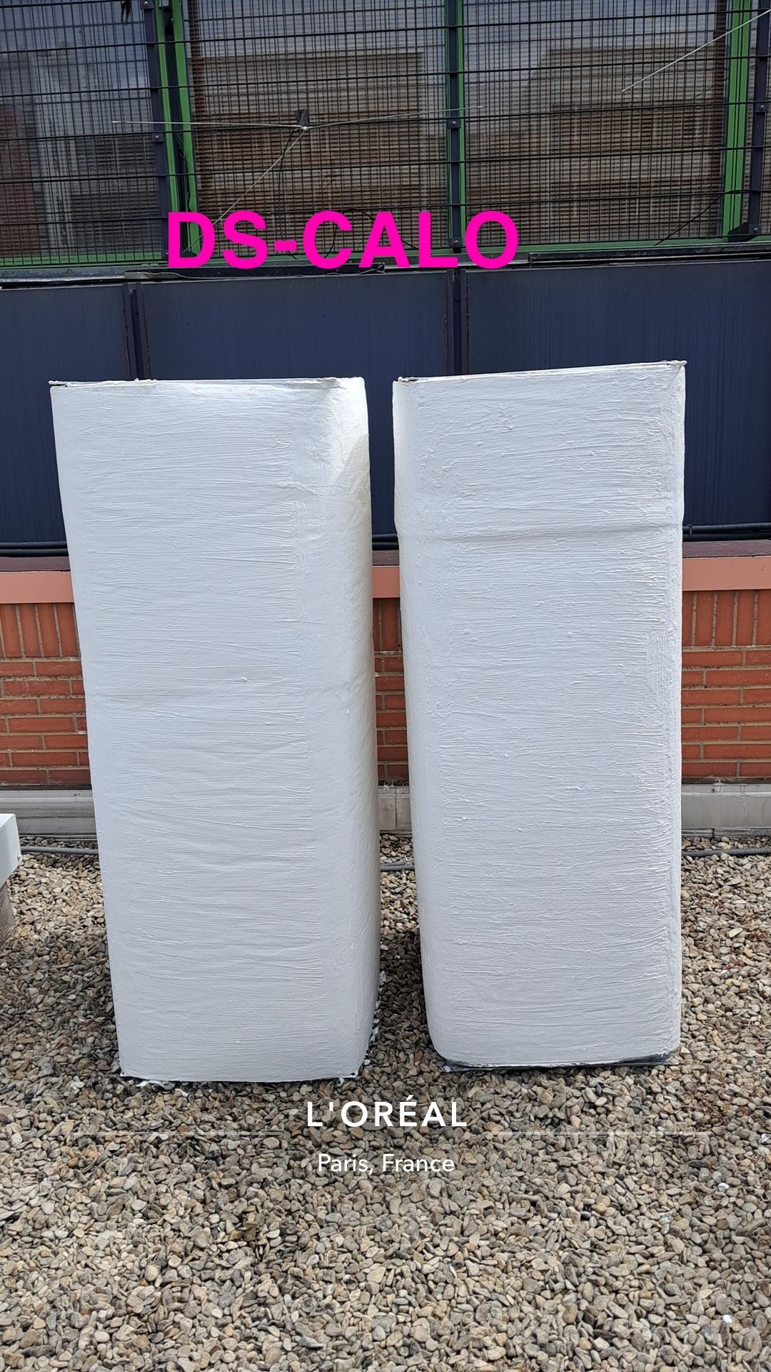 Isolation de système de chauffage pour l'Oréal