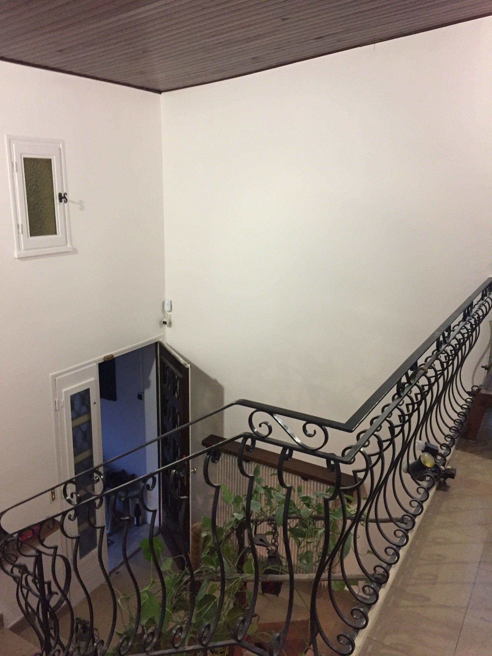 Peinture murale d'entrée après