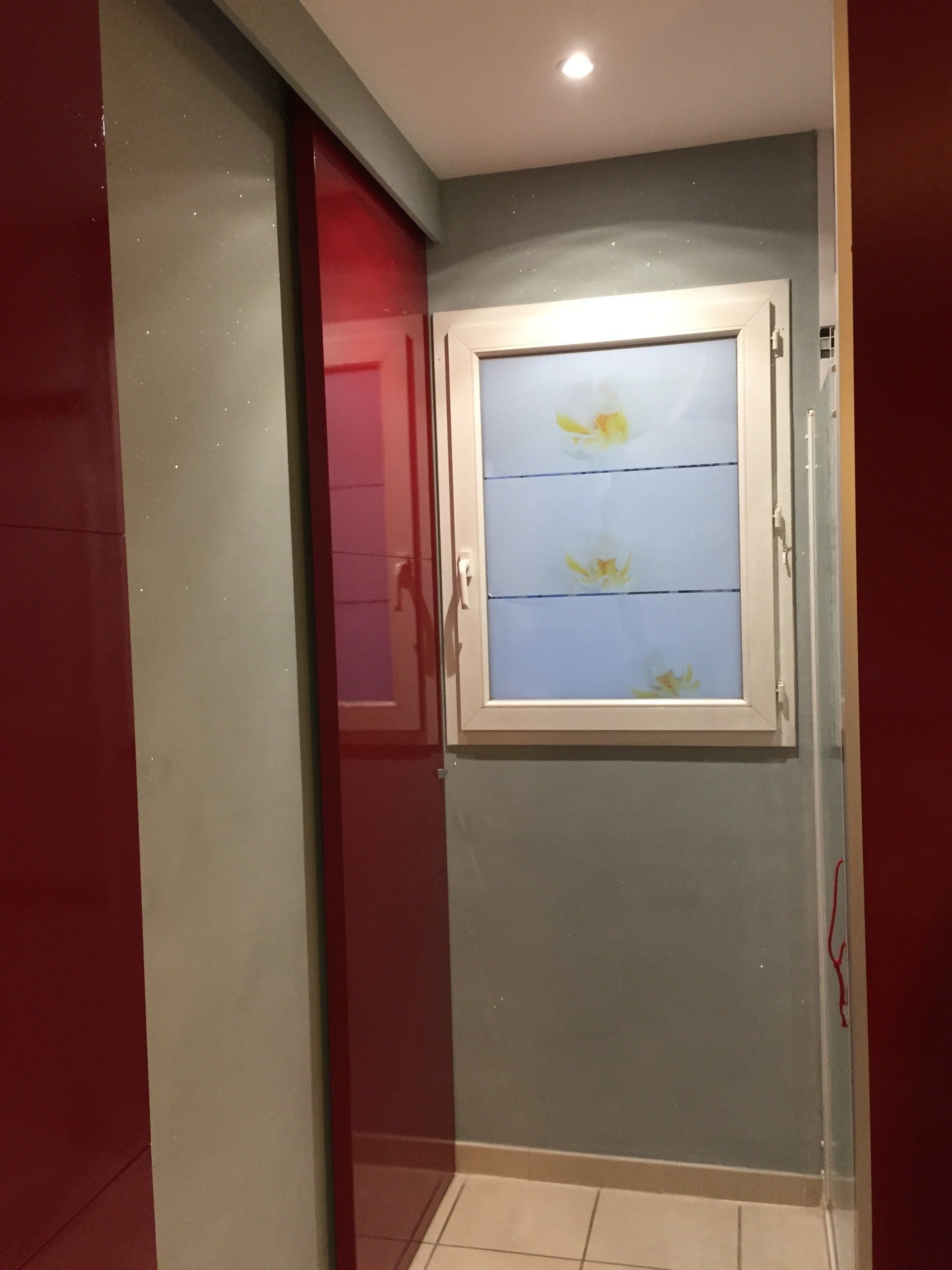 Peinture décorative salle de bains