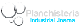 Un logotipo para una empresa llamada planchisteria industrial josma.
