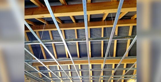 Travaux de structures métaliiques et faux plafonds