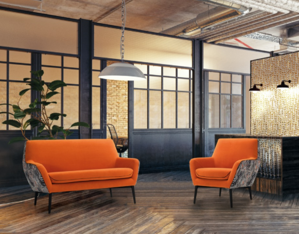 Canapé et fauteuil modèle MONA