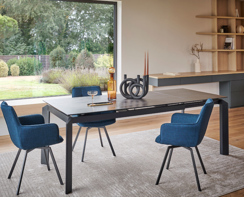 LISA Table céramique 1 allonge L160, 180 ou 200 cm de Meubles COUTURE. Meubles Marty Baraqueville près de 12000 RODEZ, 12800 NAUCELLE, 12240 RIEUPEYROUX, 12200 VILLEFRANCHE DE ROUERGUE, 12450 LUC LA PRIMAUBE