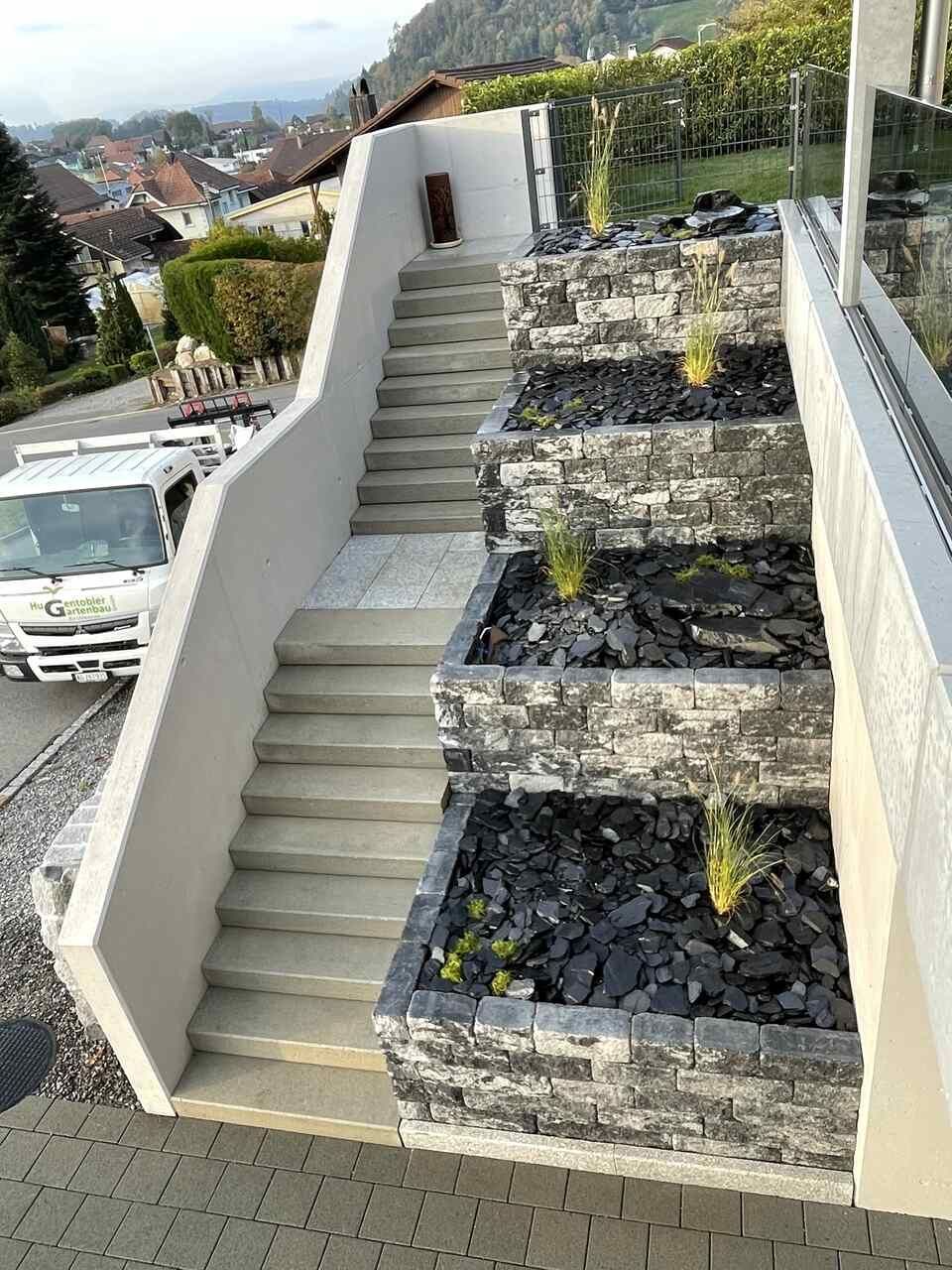 Hugentobler Gartenbau GmbH Treppen