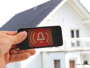 Alarmschutz auf Handy