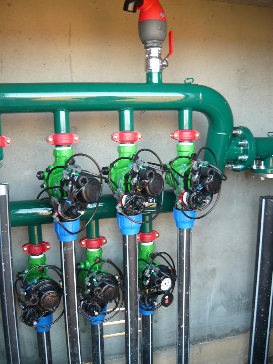 Compteurs vannes automatisés